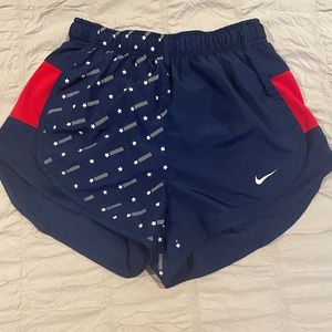 nike shorts- america themed